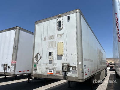 2009 Wabash DVCVHPC 53 ft x 102 in T/A Van Trailer
