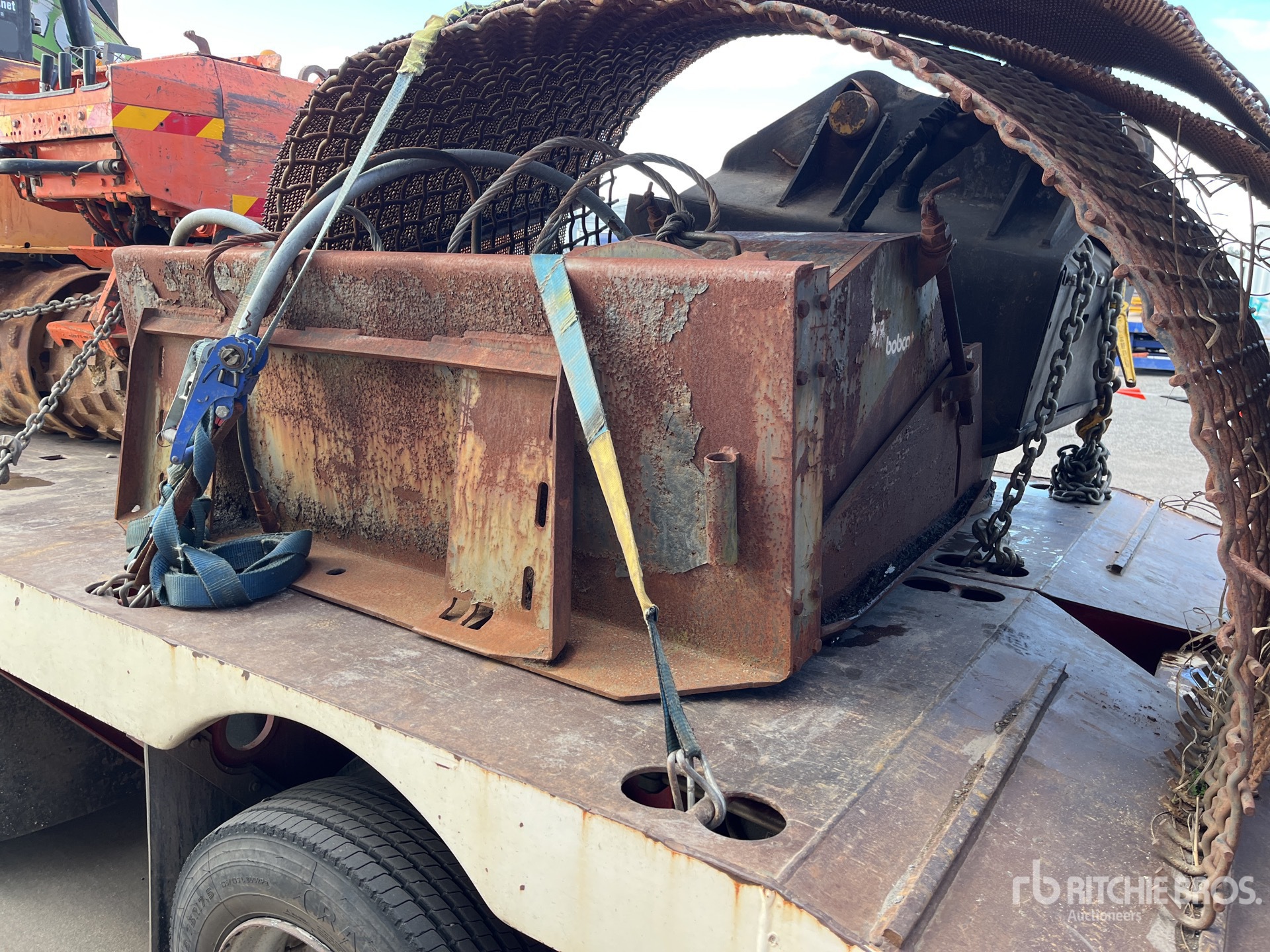 Bobcat Skid Steer attachment Varios implementos minicargadora