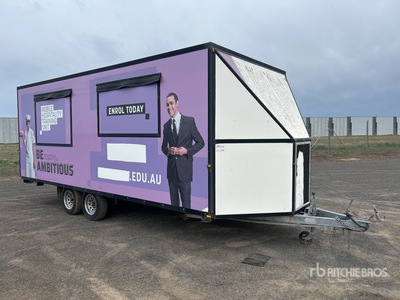2014 Penrose 13.25 m x 2.35 m Bogie/A Transportierbare Büros
