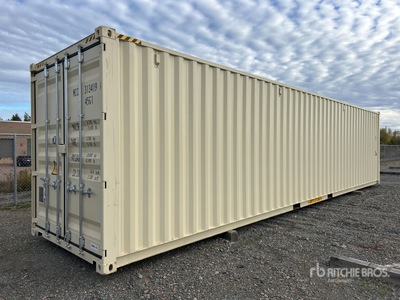 2025 40 ft High Cube Storage Container