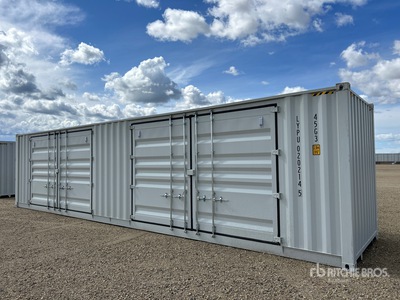 2025 40 ft High Cube Multi-Door Storage Container