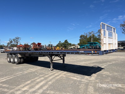 2002 MaxiTrans 12.8 m Tri/A Remolque caja abierta