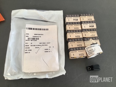 (11) Assorted Heating Elements & (20) Assorted Thermal Release Heaters