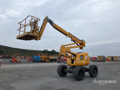 2014 Haulotte HA16PX 4WD Diesel Articulating Boom Lift