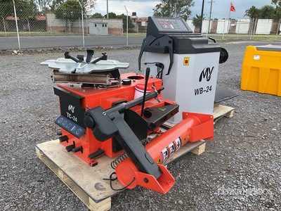 2025 MY WB-24 / TC-24 Balanceador y Cambiador de Llantas (Sin Usar) / Tire Changer and Équilibreuse de Roues (Unused)