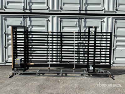 5 m x 4 m Electric Steel Sliding Driveway Gate (Unused)