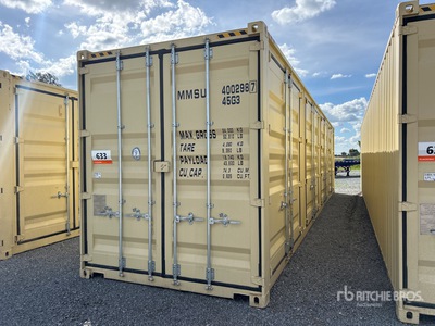 2025 40 ft High Cube Multi-Door Contenedor / Storage Container