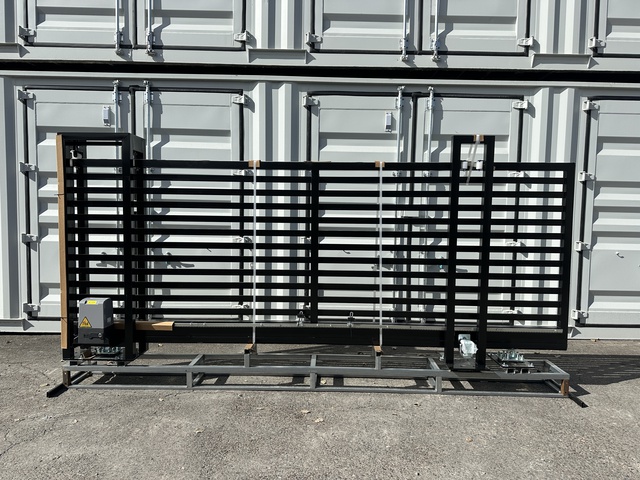 4 m x 1.5 m Electric Steel Sliding Driveway Gate (Unused)