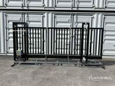 5 m x 4 m Electric Steel Sliding Driveway Gate (Unused)