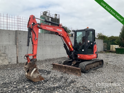 2016 Kubota U48-4 Minigraafmachine