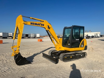 2020 Komatsu PC56-7C を見 Mini Excavator