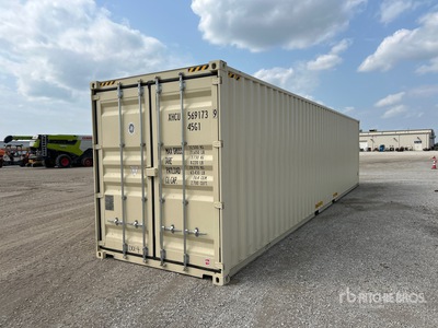2025 40 ft High Cube Contenedor de almacenamiento