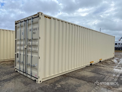 2025 40 ft High Cube Storage Container (Unused)