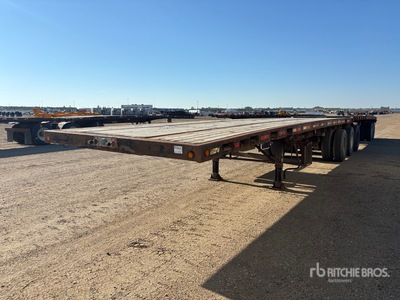 2003 Lode King 32 ft Super B-Train Lead Flatbed Trailer