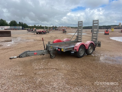 Hubiere H212L-14 CF Remorque 2 Essieux T/A Equipment Trailer