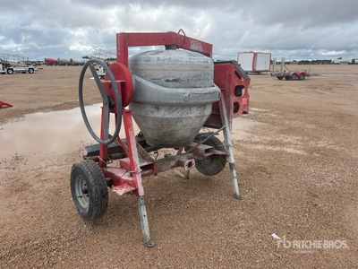 Altrad Betonniere Sur Essieu S/A Portable Concrete Mixer