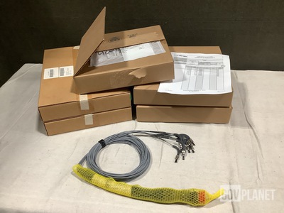(5) Stran Technologies KCG3314-9 Fiber Optic Cable Assemblies