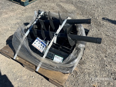 Quantity of (9) 2025 STARVOX 12EX-ATB Mini Excavator Attachments (Unused)