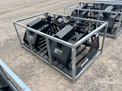 2025 Suihe 72 in Skeleton Skid Steer Grapple Bucket (Unused)