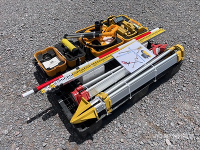 2025 Accuview Accuscrope Lote de Equipo Topografico (Sin Usar) / Surveying Equipment (Unused)