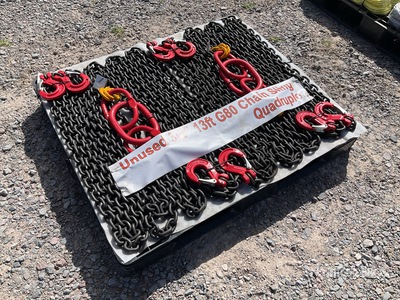 Quantity of (2) 2025 Mackman Lote de Eslingas de Cadena (Sin Usar) / 4 Legs Chain Sling Set (Unused)
