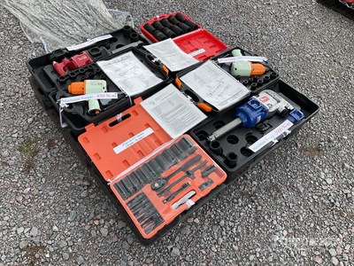 2025 Yuni Lote de Llaves de Impacto (Sin Usar) / Air Tools (Unused)