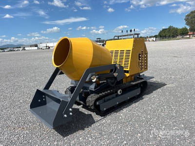 2025 750 Mini Mezcladora de Concreto (Sin Usar) / Stand-On Concrete Mixer (Unused)