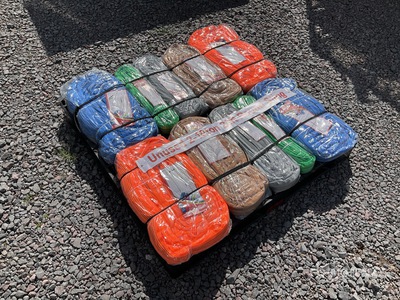 Quantity of (10) 2025 Mackman 2- 10 Ton Lote de Eslingas Redondas (Sin Usar) / Round Lifting Sling Sling (Unused)