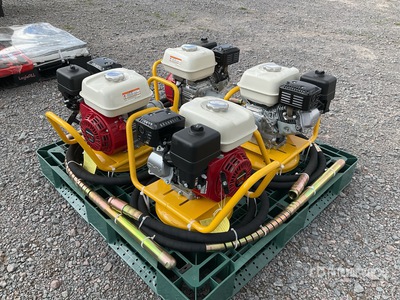 Quantity of (4) 2025 Honda VH Lote de Vibradores de Concreto (Sin Usar) / Concrete Vibrator (Unused)