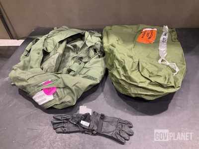 (69) Pairs of Gloves, (64) Duffel Bags, (6) Clothing Bags & Assorted Items