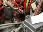 Engine with Air Compressor