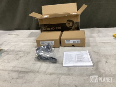 (240) Microsoft LifeCam HD-3000 USB Webcams