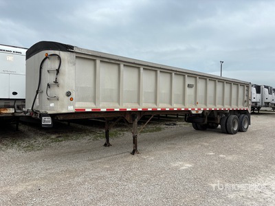 2000 Trail King TI-BROOK AFRLS39 39 ft T/A Aluminum Quarter Frame Tipping Trailer