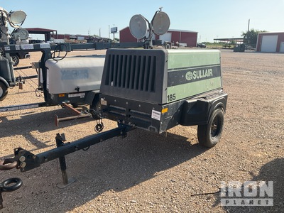 2017 Sullair 185 185 cfm Mobile Air Compressor