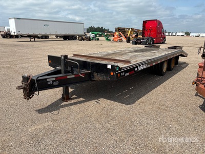 2004 Felling FT302 25 ft T/A Equipment Trailer