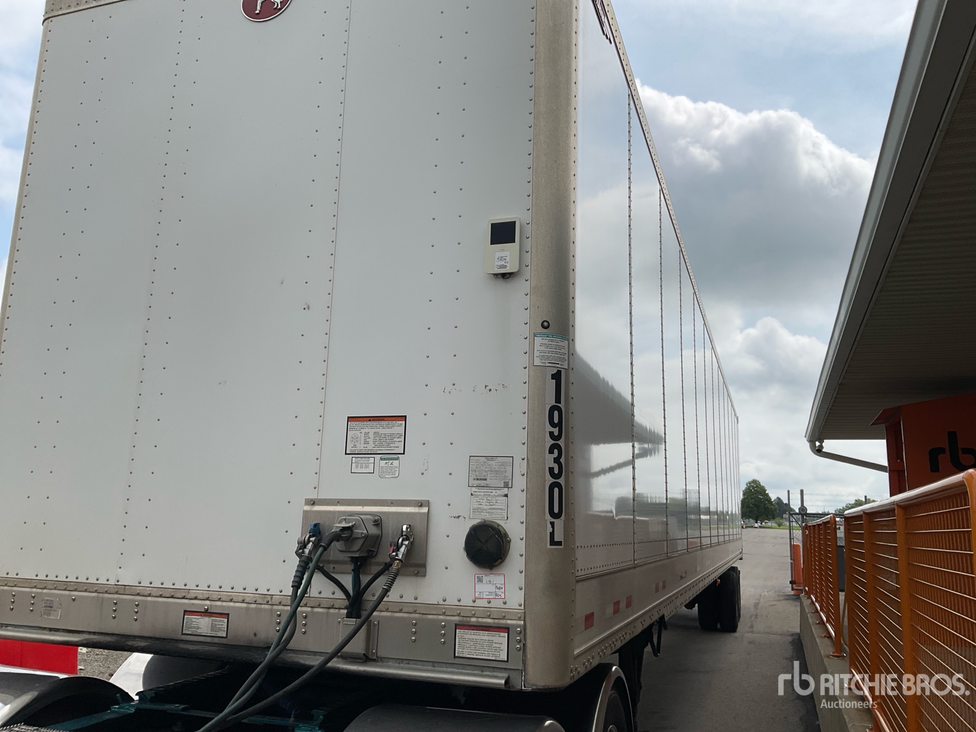 2019 Great Dane 53 Ft T/A Remorque fourgon
