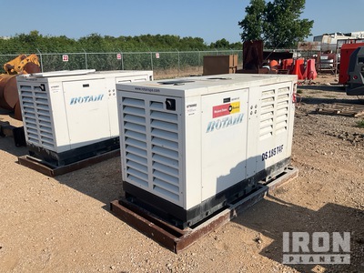 2020 Rotair DS185T4F 185 cfm Skid-Mounted Air Compressor