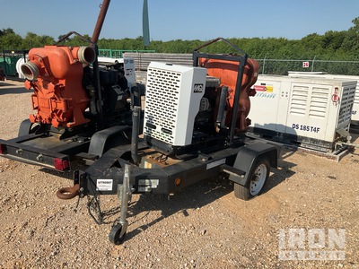 Multiquip Trailer-Mounted Water Pump