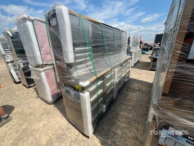 Quantity of (2) Suihe 9 ft 30-Drawer Banco de trabajo (Unused)