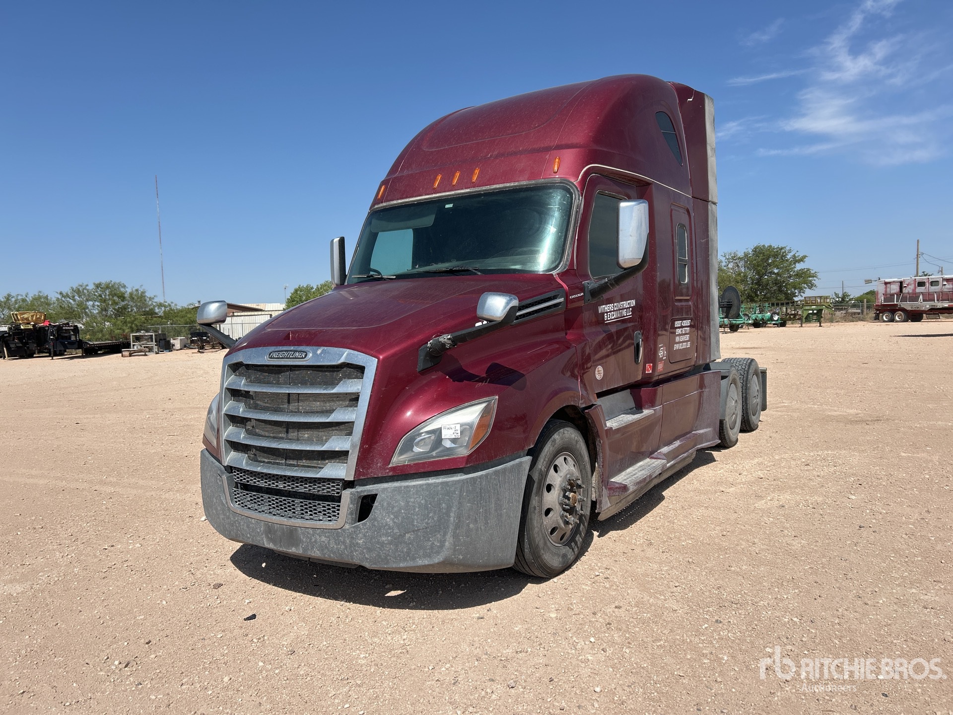 2019 Freightliner Cascadia 126 6x4 T/A Sleeper Truck Tractor