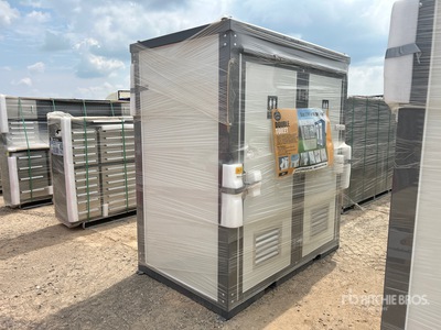 Suihe 6 ft 9 in x 4 ft 2 in Double Toilet Portable Toilet (Unused)