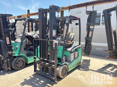 2019 Mitsubishi FB16PNT 2700 lb Elektryczny wózek widłowy