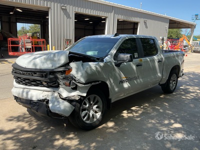 2023 Chevrolet 1500 Custom 4x4 Crew Cab Pickup (Inoperable)