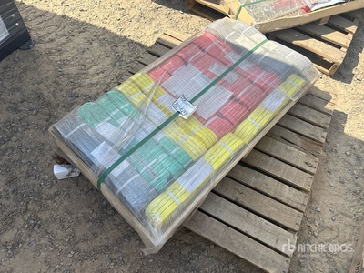 Quantity of (22) Qty of Webbing Sling Varios. Industrial (Unused)