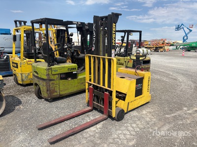 2002 Hyster W20XTC 2000 lb Cushion Tire Electric Walk-Behind Montacargas