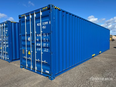 2025 40 ft High Cube Storage Container