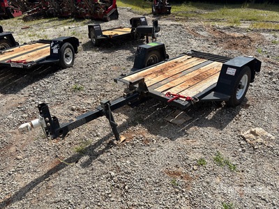 2019 6 ft S/A Equipment Trailer