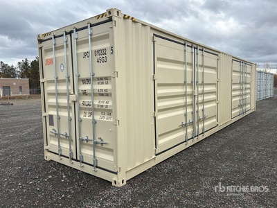 2024 40 ft High Cube Multi-Door Opslag container