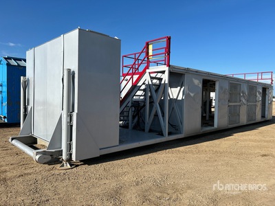 12 ft x 51 ft Skidded Empty Generator Building