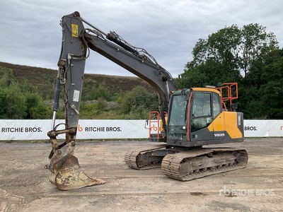 2018 Volvo EC140EL Excavadora de Cadenas
